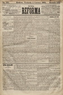 Nowa Reforma. 1893, nr 125