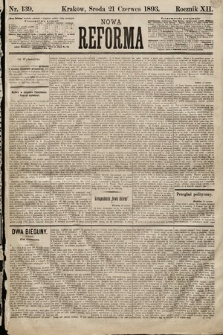 Nowa Reforma. 1893, nr 139