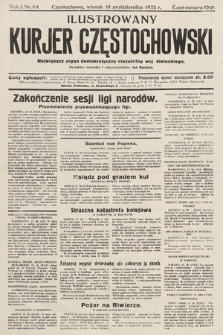 Ilustrowany Kurjer Częstochowski. 1932, nr 64