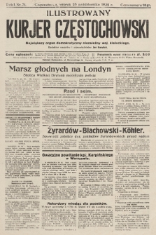 Ilustrowany Kurjer Częstochowski. 1932, nr 71