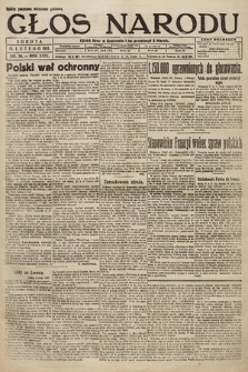 Głos Narodu. 1921, nr 34