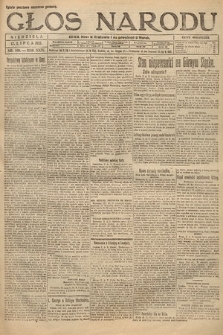 Głos Narodu. 1921, nr 160