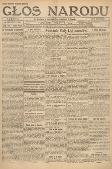 Głos Narodu. 1921, nr 188