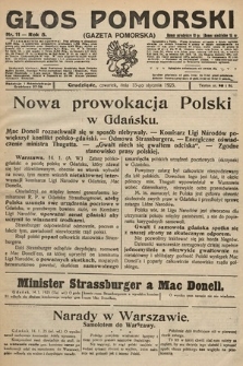 Głos Pomorski. 1925, nr 11