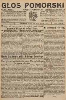 Głos Pomorski. 1925, nr 19