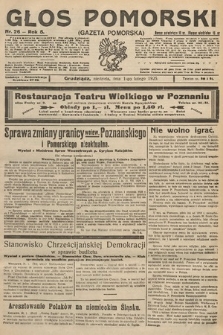 Głos Pomorski. 1925, nr 26