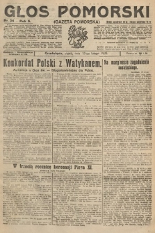 Głos Pomorski. 1925, nr 36