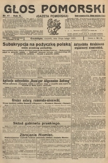 Głos Pomorski. 1925, nr 41