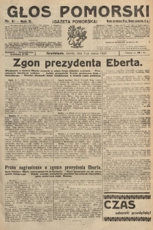 Głos Pomorski. 1925, nr 51