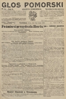 Głos Pomorski. 1925, nr 52