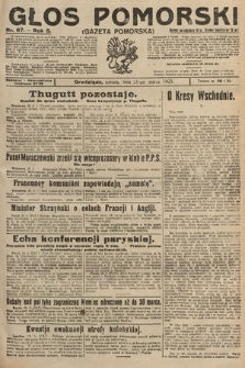 Głos Pomorski. 1925, nr 67
