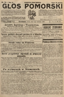 Głos Pomorski. 1925, nr 76