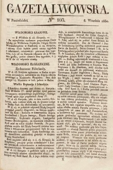 Gazeta Lwowska. 1830, nr 103