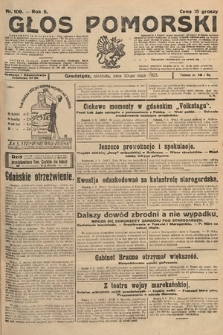 Głos Pomorski. 1925, nr 109