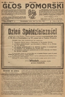 Głos Pomorski. 1925, nr 151