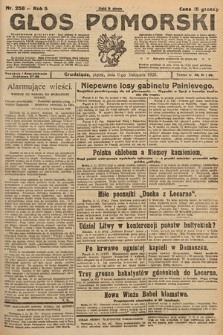 Głos Pomorski. 1925, nr 258