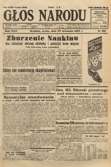 Głos Narodu. 1937, nr 261