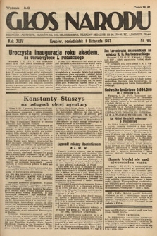 Głos Narodu. 1937, nr 307