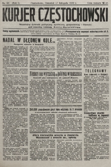 Kurjer Częstochowski : niezależny dziennik polityczny, społeczny, gospodarczy i literacki. 1932, nr 92