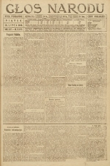 Głos Narodu (wydanie poranne). 1918, nr 157