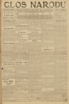 Głos Narodu (wydanie wieczorne). 1918, nr 161
