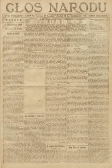 Głos Narodu (wydanie poranne). 1918, nr 172
