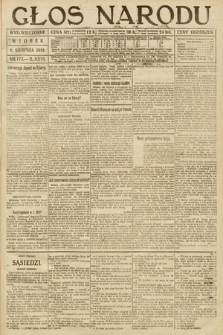 Głos Narodu (wydanie wieczorne). 1918, nr 173