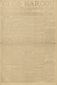 Głos Narodu (wydanie poranne). 1918, nr 205