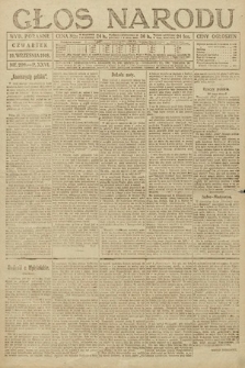 Głos Narodu (wydanie poranne). 1918, nr 209