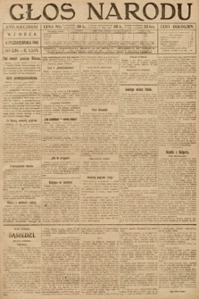 Głos Narodu (wydanie wieczorne). 1918, nr 226