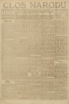 Głos Narodu (wydanie poranne). 1918, nr 232