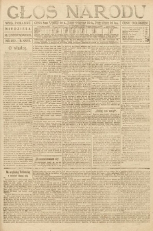 Głos Narodu (wydanie poranne). 1918, nr 253