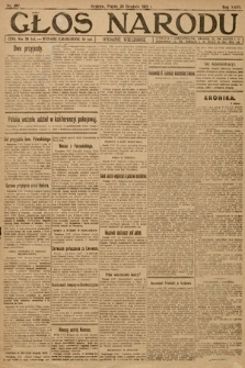 Głos Narodu (wydanie wieczorne). 1918, nr 287