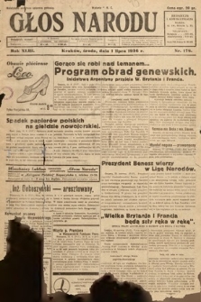 Głos Narodu. 1936, nr 178