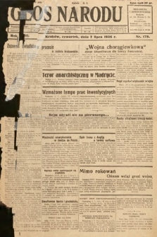 Głos Narodu. 1936, nr 179