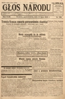 Głos Narodu. 1936, nr 190