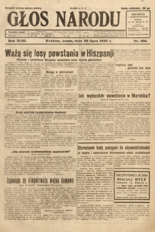 Głos Narodu. 1936, nr 199