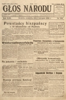 Głos Narodu. 1936, nr 210