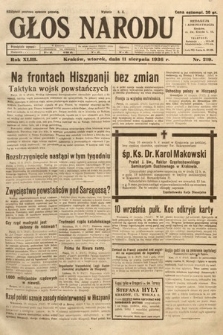 Głos Narodu. 1936, nr 219