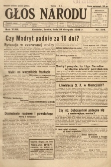 Głos Narodu. 1936, nr 226