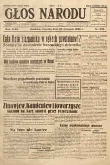 Głos Narodu. 1936, nr 232