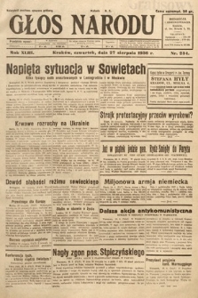 Głos Narodu. 1936, nr 234