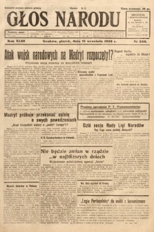 Głos Narodu. 1936, nr 256