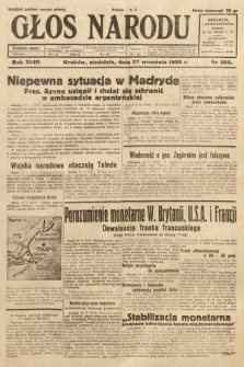 Głos Narodu. 1936, nr 265