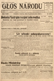 Głos Narodu. 1936, nr 274