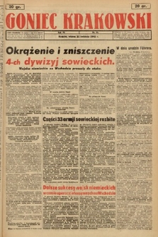 Goniec Krakowski. 1942, nr 91