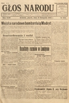 Głos Narodu. 1936, nr 312