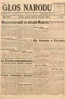 Głos Narodu. 1936, nr 326