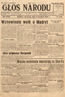 Głos Narodu. 1936, nr 346