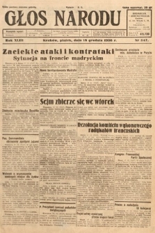 Głos Narodu. 1936, nr 347